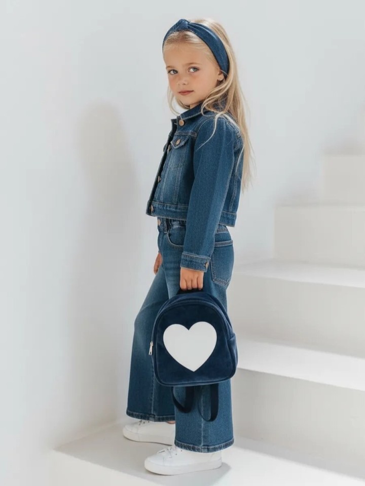 Костюм с джинсовкой для девочки