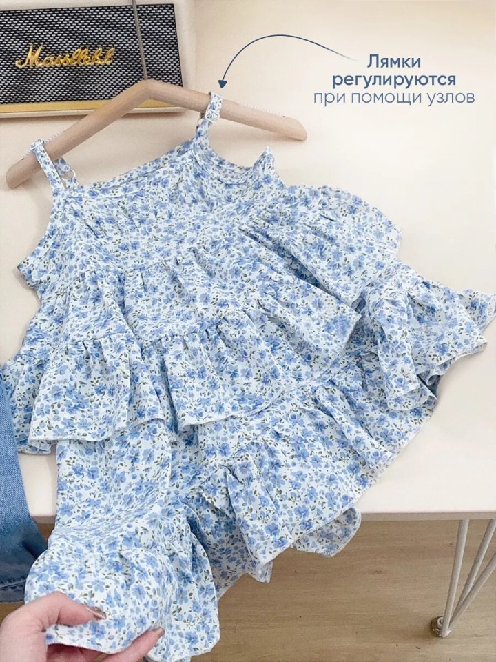 Платье с джинсовкой нарядные для девочки